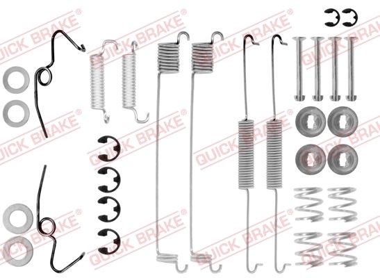 Accessory Kit, brake shoes